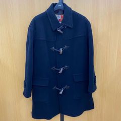 ◎【✨エルメス✨】HERMES　ダッフルコート　激レア　希少　カラー　黒　ブラック　裏地　スカーフ　柄　マルジェラ　soie 絹　シルク　ウール　90年代　ヴィンテージ　アンティーク　ハイブランド　高級　豪華　ラグジュアリー　メンズ　男性　藤原ヒロシ