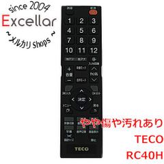 [bn:9] TECO　テレビリモコン　RC40H