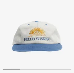 HELLO SUNRISE 刺繍キャップ コバルトブルー 2025年最新】HELLO sunrise キャップの人気アイテム - メルカリ
