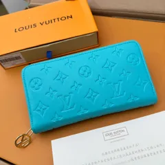 LVルイ・ヴィトン/財布はパッドMonogramエンボス模様の小羊の皮で縫製され、LV Circleロゴのリングがあしらわれた金色のファスナーが優美にデザインされ、複数の実用的な特色がある。[本日特価|新品未使用品]