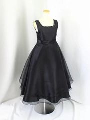 新品未使用　ゆめりすと ドレス オーロラ 150サイズ  ネイビー ゆめりすと オーロラv7 ネイビー 150 (13)：演奏会発表会用