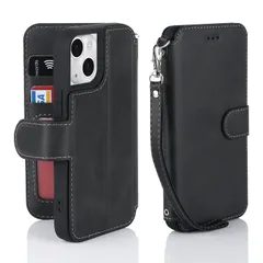 Ｈａｖａｙａ iPhone13Miniケース iphone 13 mini ケース アイフォン13ミニ ケース スマホケース 米軍MIL規格 軽薄 手帳型 ストラップ 耐衝撃 レンズ保護 (アイフォン13ミニ /あいふぉん13mini/いphone