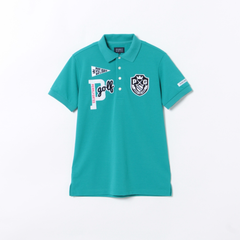 【認定リユース品】ペンタス×サラクール タックカノコ 半袖ポロシャツ