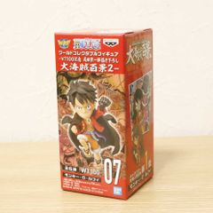 ワンピース ワールドコレクタブルフィギュア WT100記念 尾田栄一郎描き下ろし 大海賊百景2 モンキー・D・ルフィ　07