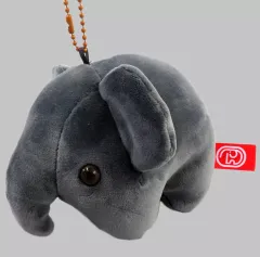 【中古】キーホルダー 黒ごま マスコットコレクション 「タイトーくじ ドムドムハンバーガー」 C賞