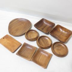 MUJI 無印良品 アカシア 木製皿 6枚セット - メルカリ