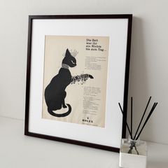 入手困難！1959 広告＞Rolex ロレックス Black Cat ポスター