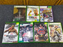 E15-20250929-99 Xbox / Xbox360 用ソフト7本セット The Last Remnant FIFA 06 Road to FIFA World Cup Kinect アドベンチャー UFC Tapout NBA 2Night