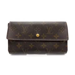 LOUIS VUITTON ルイヴィトン モノグラム ポルトフォイユ インターナショナル 長財布 三つ折り財布 louis vuitton M61217 【中古】