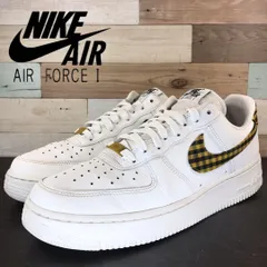 NIKE AIR FORCE 1 07 ナイキ エア フォース 1 07 サミット ホワイト チェック 27.5cm U11875 DZ2784-102