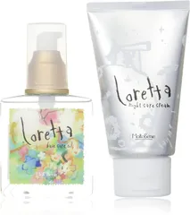ロレッタ ナイトケアクリーム120g&ベースケアオイル120ml セットのサムネイル