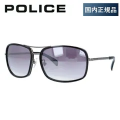 ポリス サングラス ミラー POLICE SPL270J 0568 61サイズ スクエア ユニセックス メンズ レディース【国内正規品】