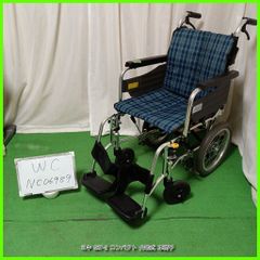 (WC-NC06989) MiKi miki ミキ SKT-2 コンパクト 介助式/車椅子/車イス/車いす 洗浄/消毒済 介護用品【中古】