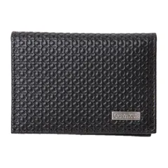 カルバンクライン Calvin Klein カードケース 名刺入れ ロゴ レザー メンズ 31ck200001 BOX付