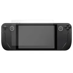 エレコム Steam Deck 用 フィルム ガラスフィルム 硬度10H 強化ガラス採用 指紋防止 エアーレス 光沢/スチームデック 対応 保護フィルム 1枚入り クリア GM-SD22FLGG 0