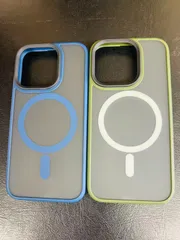 iPhone15 pro ケース カバー 黄変防止 MagSafe対応 ワイヤレス充電対応 マグネット搭載  耐衝撃 グーグル アイフォン 自動吸着