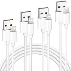 iPhone 充電ケーブル【0.25m/0.5m/1m/1.5m】4本 ライトニングケーブル 急速lightning ケーブル 急速充電 iphone 充電コード ケーブル アイホン 断線防止 超高耐久 iPhone iPad 各種対応