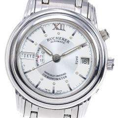 カール F.ブヘラ CARL F.BUCHERER 2892.505 アルキメデス ワールドタイム デイデイト 自動巻き メンズ_822064