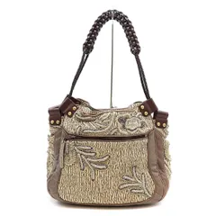 【未使用タグ付き】ジャマンピュエッシュ　パーティバッグ　スパンコール刺繍　がま口 未使用タグ付き】ジャマンピュエッシュ パーティバッグ