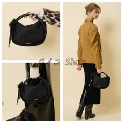 新品 GANNI ガニー ミニ ハンドバッグ ショルダーバッグ 2way  ブラック レディース