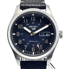 SEIKO セイコー 5 ミリタリー ネイビー文字盤 自動巻き 中古品 2025年最新】seiko5 ミリタリーの人気アイテム - メルカリ