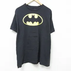 XL/古着 半袖 Tシャツ メンズ DCコミックス バットマン BATMAN 大きいサイズ コットン クルーネック 黒 ブラック 25jun11 中古