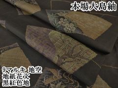 平和屋本店□極上 苔里衣 たいりころも 勝山織物謹製 お召  