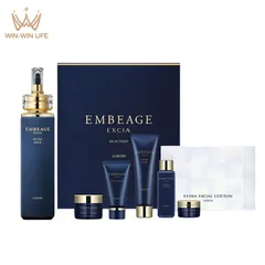 アルビオン エクシア アンベアージュ セレクション 限定品 限定キット〈エクストラミルク 200g（現品）+ 30g、クレンジングクリーム 15g、洗顔料 15g、ローション 28ml、クリーム 4g、コットン 20枚入〉スキンケア ALBION albion