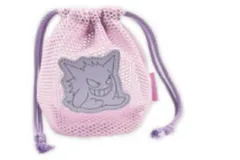 マリ 【送料無料】【ポケットモンスター】メッシュ巾着【パステル】【ゲンガー】【ポケモン】【ゲーム】【アニメ】【映画】【ポーチ】【ケース】【小物入れ】【収納】【袋】【子供】【キッズ】【雑貨】【グッズ】【かわいい】