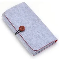 ニンテンドースイッチ保護カバー スイッチ ゲーム機 収納バッグ 収納ポーチ ゲームカード ケース フェルト 防塵、対応機種：Nintendo Switch 2017、Switch 有機ELモデル 2021ーグレー