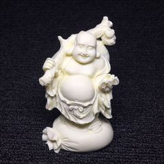 50157 中国彫刻② 翡翠 布袋 - メルカリ
