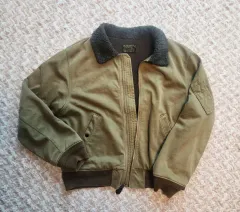新品 RRL コットン フライトジャケットウォッシュド オリーブ