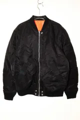 ディーゼル DIESEL J-ROSS-NEW LOGO-REV M A08714 MA-1 リバーシブル フライトジャケット ブラック × オレンジ 【ブランド古着ベクトル】【中古】241211のサムネイル