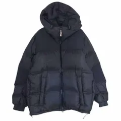 THE NORTH FACE ノースフェイス ND92162 WS Nuptse Hoodie ウィンドストッパー ヌプシ フーディー ダウン ジャケット ブラック系 L【中古】のサムネイル
