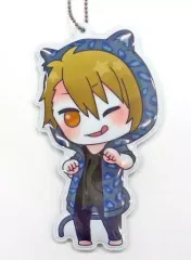 【中古】キーホルダー・マスコット(キャラクター) 十龍之介 キャラ型ビッグタグ～ラビット＆ジャガー～ 「アイドリッシュセブン」