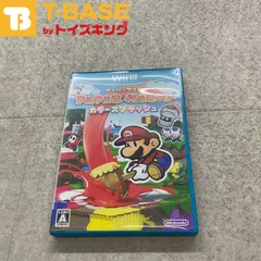 任天堂/Nintendo/ニンテンドー WiiU ペーパーマリオ カラースプラッシュ ソフト/■
