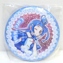 フルタ キミとアイドルプリキュア♪ BIGホログラム缶バッジキャンデー キュアウインクC