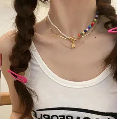 ◆ネックレス チョーカー エスニック風 necklaces-036.037