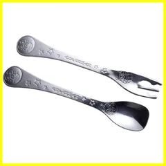 レック(LEC) アンパンマン メタル スプーン ・ フォーク (S) 日本製 ステンレス 2個アソート A00064