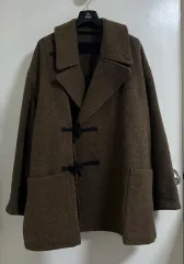 LEMAIRE 24FW ルメール ダッフルコート 36 LEMAIRE ルメール ダッフルコート MAXI DUFFLE COAT 50 - メルカリ
