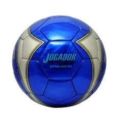 サッカーボール LEZAX(レザックス) 5号球 ブルー JDSB-0138