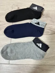 アディダス　くつ下　3足セット　21〜23