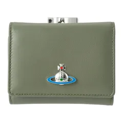 新品 ヴィヴィアン ウエストウッド Vivienne Westwood 3つ折り財布 グリーン