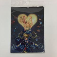 【新品】Disney ディズニー キングダムハーツ クリアファイル 4枚セット 日本製 ブラック【k1016】