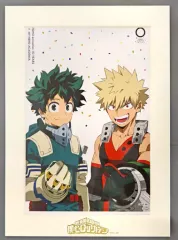【中古】紙製ボード・プレート 緑谷出久＆爆豪勝己 キャラファインマット TOHO animation 10 YEARS 「僕のヒーローアカデミア」 AnimeJapan 2023グッズ