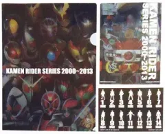 【中古】クリアファイル 集合 クリアファイル＆ステッカーセット 「一番くじ 仮面ライダーシリーズ～平成ライダー大集合編～」 G賞