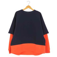 カンビオ CAMBIO フェイクレイヤード ルーズTシャツ メンズ JPN：L 