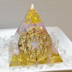 高品質＆強力　恋愛運upピラミッド型オルゴナイト
