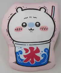 【中古】クッション・本体 ちいかわ(ちいかわ縁日) ダイカットクッション 「ちいかわ なんか小さくてかわいいやつ ちいかわ＠お台場冒険王2023」 ちいかわお台場商店グッズ