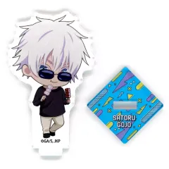 【中古】アクリルスタンド・アクリルパネル 五条悟 「呪術廻戦×よみうりランド2024 ミニアクリルスタンド BBQ ミニキャラ ver.」